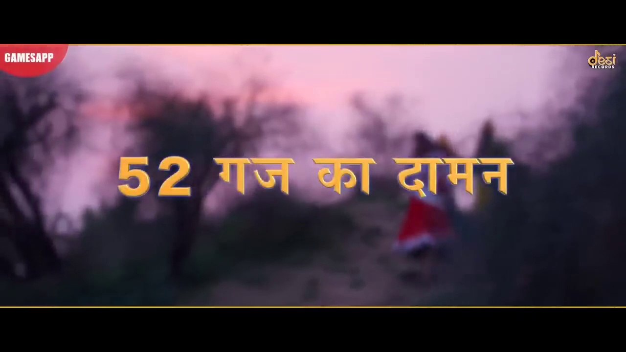 52 Gaj Ka Daman (Full Video) Renuka Panwar _ Pranjal Dahiya _ Aman Jaji ...