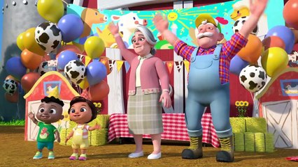 JJs Birthday At The Farm Song  CoCo Nursery Rhymes  Kids Songs