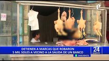 Callao: detienen a banda de 'marcas' que tenía en la mira retiros de dinero en cajeros de Lima Norte