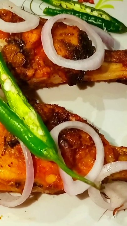 chicken leg || Nonveg food || Roasted chicken leg || Hungry Ghaziabadi