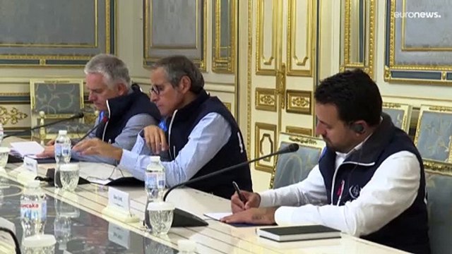 Миссия МАГАТЭ выехала из Киева по направлению к Запорожской АЭС