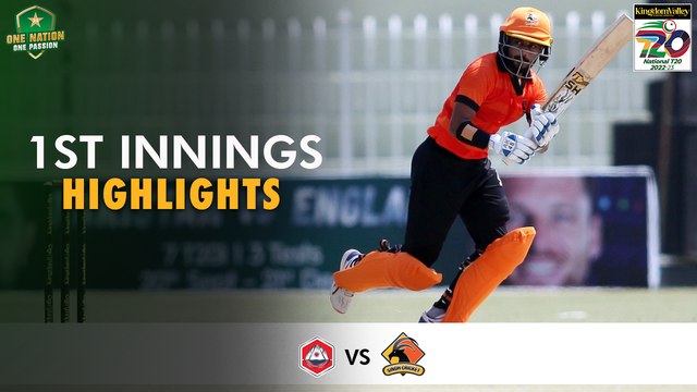 1st Innings Highlights | Northern vs Sindh | Match 3 | National T20 2022 | PCB | MS2T