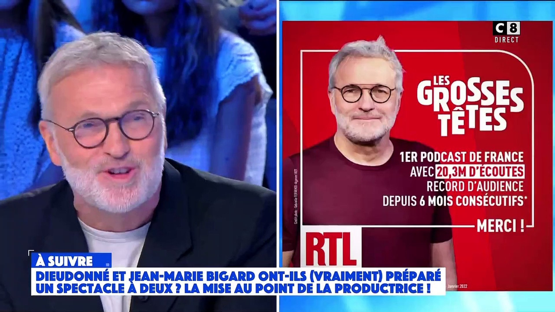 Laurent Ruquier dévoile la date à laquelle il a décidé d'arrêter de  présenter l'émission quotidienne de RTL "Les Grosses Têtes" - VIDEO - Vidéo  Dailymotion