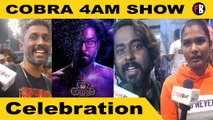 Cobra FDFS Celebration | Rohini Theatre | *Launch