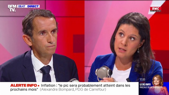 Alexandre Bompard, PDG de Carrefour, sur l'inflation: Le poisson, qui a progressé de plus de 10%, est devenu un produit de luxe