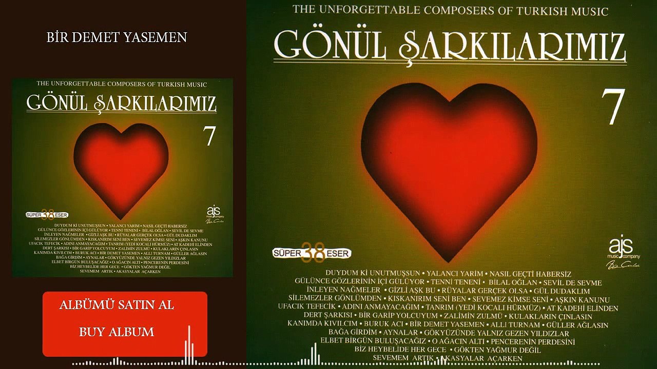 Gönül Şarkılarımız / 7 - Bir Demet Yasemen (Official Audio)