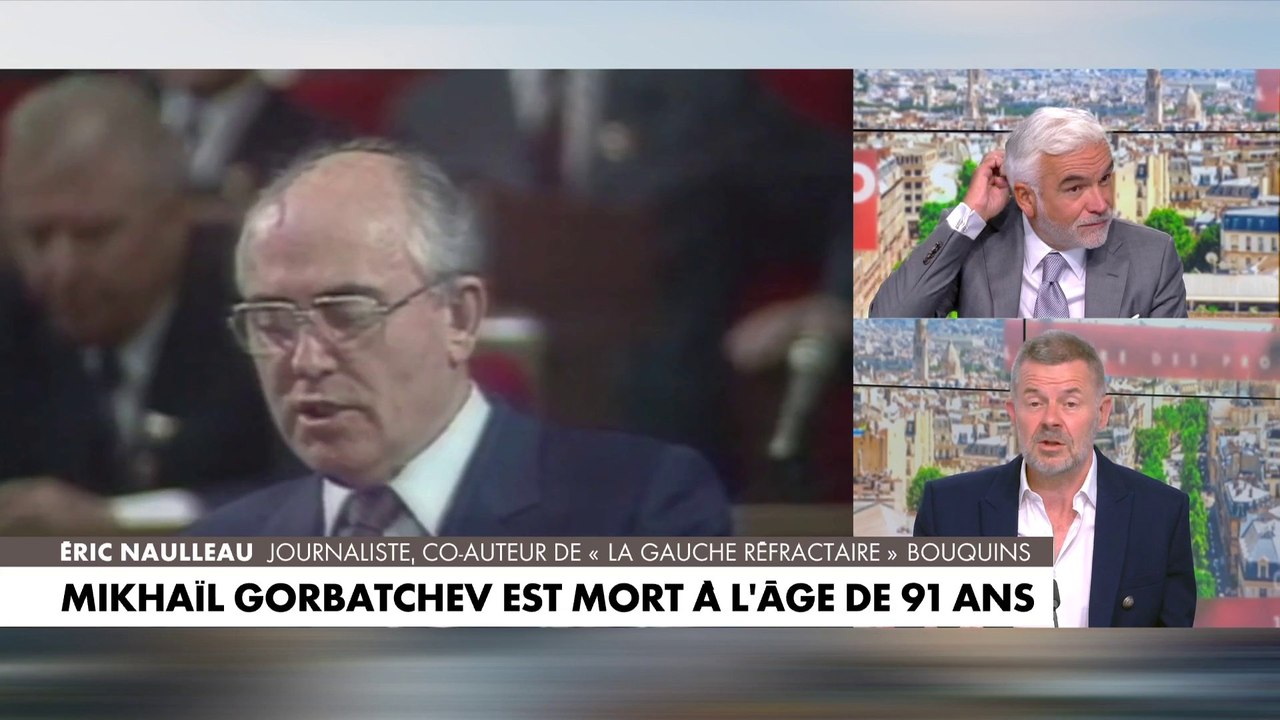 Éric Naulleau : «Mikhaïl Gorbatchev a réussi l’...
