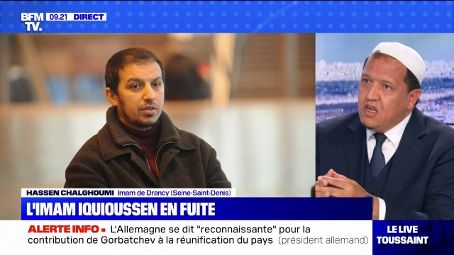 Hassen Chalghoumi, imam de Drancy, à propos de l'expulsion du prédicateur Iquioussen: Cette décision est une reconnaissance, une protection de l'État à l'égard des musulmans
