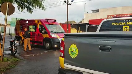 Após resistir à abordagem policial, mulher sofre queda no Bairro Alto Alegre