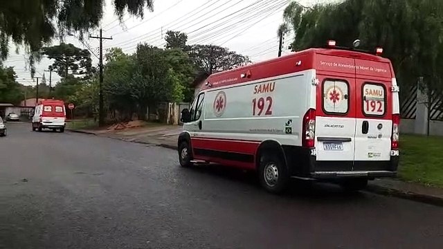 Idoso sofre parada cardiorrespiratória e entra em óbito no Bairro Santa Felicidade