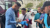 Trabzonspor kafilesi, Macaristan'a gitti