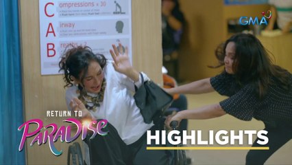 Return To Paradise: Rina sprinkled an alcohol to Amanda (Episode 28 Part 3/4)