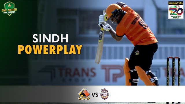 2nd Innings Powerplay | Sindh vs Southern Punjab | Match 16 | National T20 2022 | PCB | MS2T