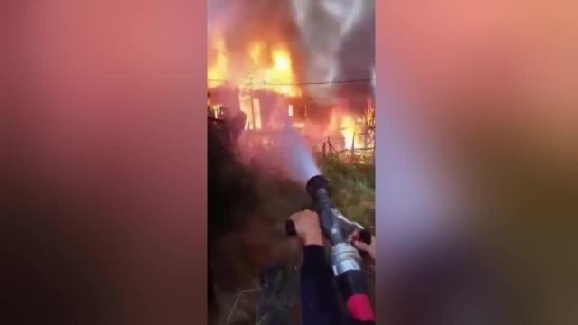 Sinop haberi: Sinop'ta Yangın: 5 Ev ve 1 Ambar Kullanılamaz Hale Geldi