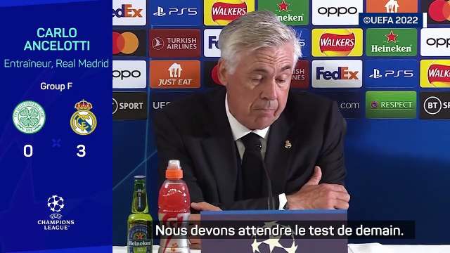 Ancelotti sur la blessure de Benzema : Il n'y a rien d'inquiétant