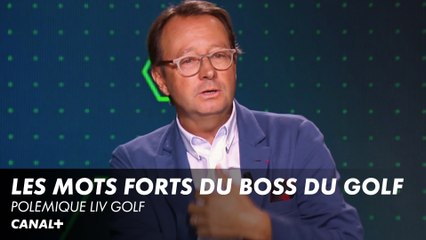 La position de Pascal Grizot face à la montée du LIV Golf