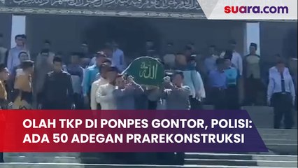 Olah TKP di Ponpes Gontor, Polisi: Ada 50 Adegan Prarekonstruksi