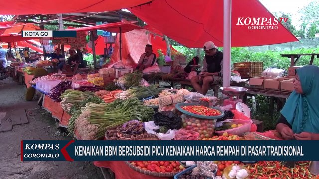 Kenaikan BBM Bersubsidi Picu Kenaikan Harga Rempah Di Pasar Tradisional