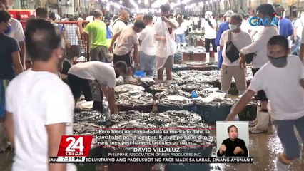 BFAR: may epekto ng habagat sa matumal na dating ng tamban sa ilang pamilihan; Sabi ng Philippine Association of Fish Producers, distribusyon ang problema | 24 Oras