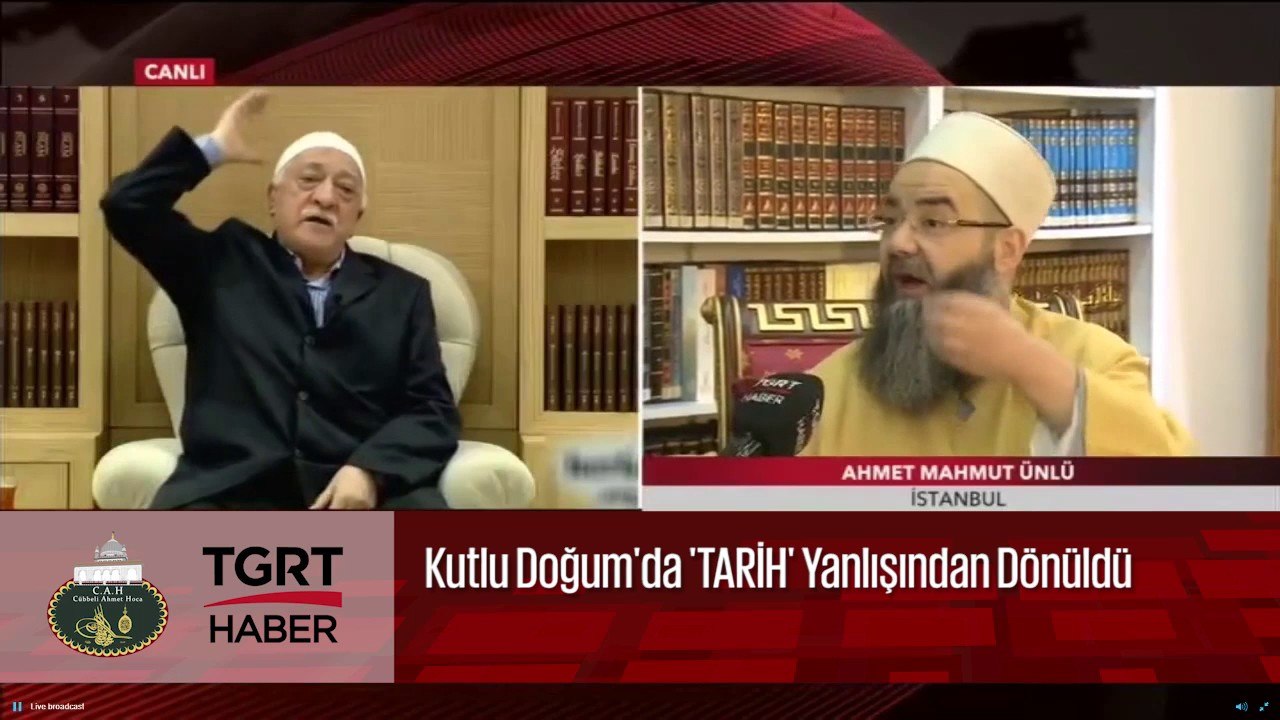 Kutlu Doğum da "Tarih" Yanlışından Dönüldü TGRT Haber Yayını 28 Nisan 2017