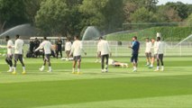 Tottenham training ahead of UCL return against Marseille