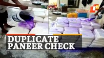 Watch How To Check Duplicate Paneer - 900 Kg Duplicate Paneer Seized During Raid In Pune