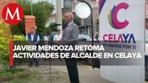 Alcalde de Celaya retoma sus actividades tras el asesinato de su hijo