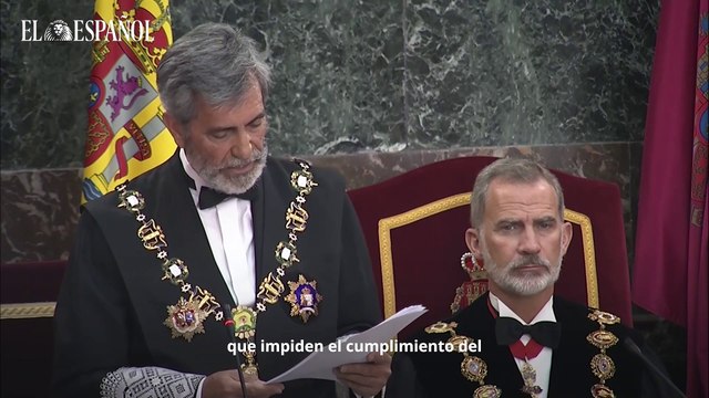 Carlos Lesmes urge al Gobierno a renovar el CGPJ