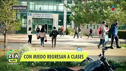 Con miedo regresan a clases presenciales universitarios zacatecanos