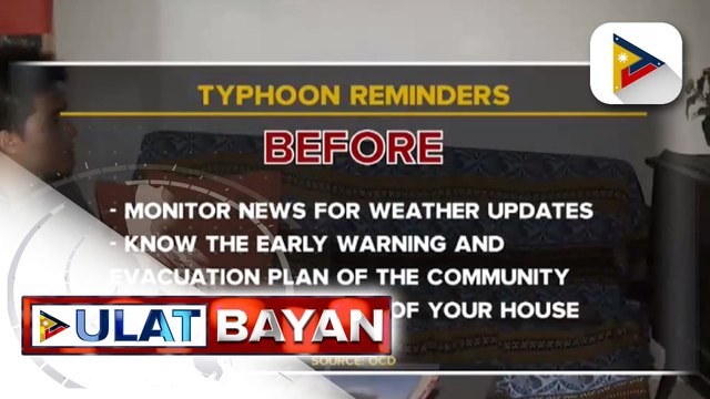 Mga dapat gawin bago, tuwing, pagkatapos manalasa ang bagyo at iba pang kalamidad