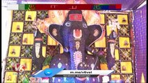 Ganesh Chaturthi 2022  Ganesh Idol With Sunflower Seeds Attracts Devotees  Kadapa  | V6 News