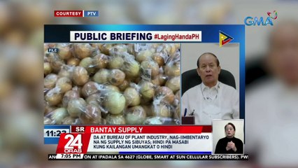 Sen. Imee Marcos, pinuna ang aniya'y mala-multong puting sibuyas na may supply daw sa mga bodega pero wala sa pamilihan | 24 Oras