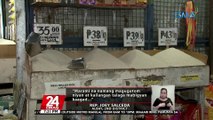 Rep. Joey Salceda, nagbabalang sumipa ang presyo ng bigas sa bansa sa mga susunod na buwan dahil sa tagtuyot sa China | 24 Oras