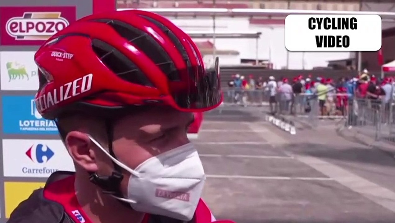 Remco Evenepoel Reacts To Sivakov & Yates Leaving Vuelta a Espana