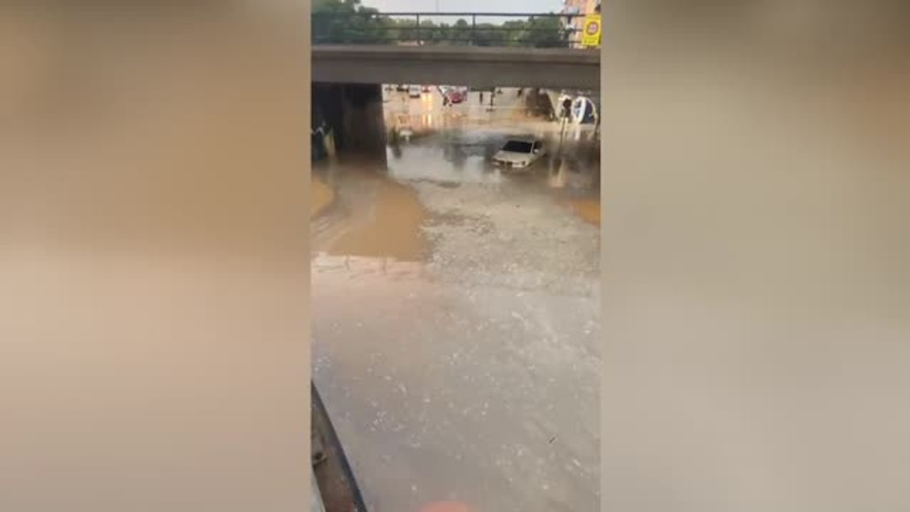Las tormentas en el Baix Llobregat dejan más de 50 litros por metro cuadrado en pocos minutos