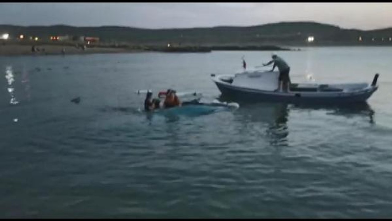 BEYKOZ'DA DENİZDE CAN PAZARI