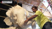 India's elephant god idol makers gear up for mega-festival after Covid hiatus