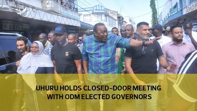 Uhuru holds closed-door meeting with ODM elected governors