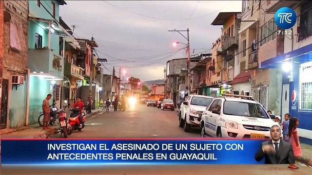Hombre con antecedentes penales fue asesinado en Guayaquil
