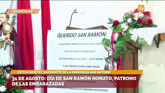 31 de agosto día de san ramón nonato, patrono de las embarazadas