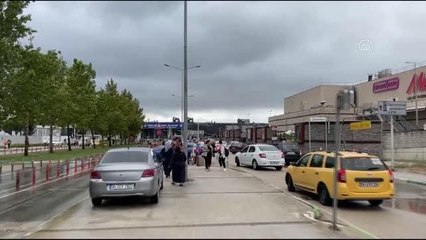 Sağanak nedeniyle su baskınları meydana geldi