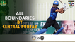 All Boundaries By Central Punjab | Central Punjab vs Khyber Pakhtunkhwa | Match 4 | National T20 2022 | PCB | MS2T