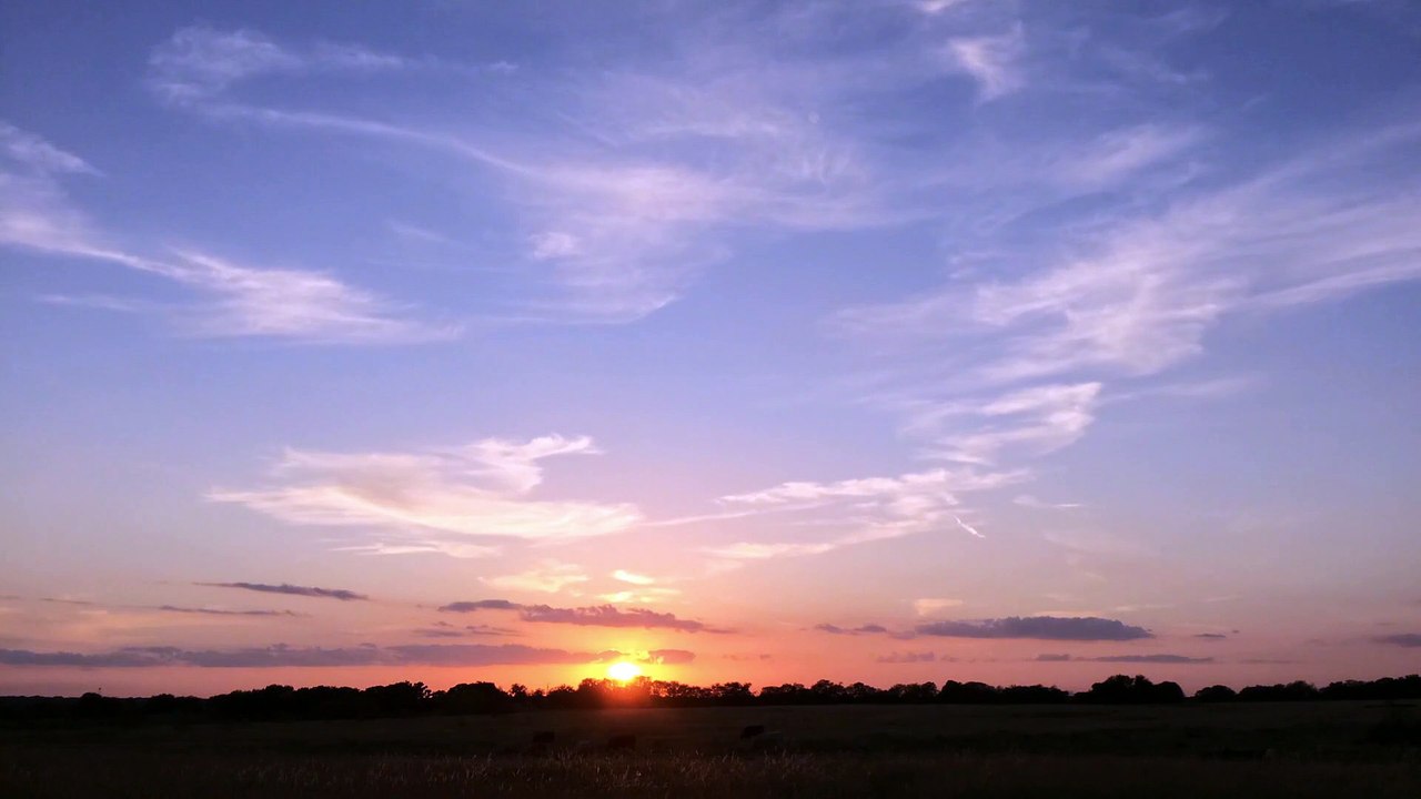 sunset timelaps relax