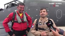 Selçuk Bayraktar’ın ikinci pilot olarak görev yaptığı HÜRKUŞ ile Akıncı kol uçuşu yaptı
