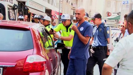 Alkollü sürücünün köpeği polise dehşeti yaşattı! Gözaltına alındı