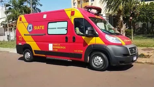 Idoso sofre corte contuso na cabeça ao cair em residência no Bairro Universitário