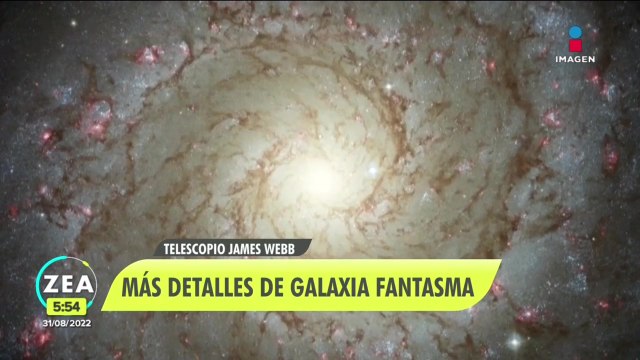 Telescopio James Webb revela nuevos detalles de la Galaxia Fantasma