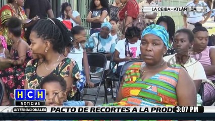 ¡ Justicia ! exigen en La Ceiba para joven garífuna asesinada en Sambo Creek