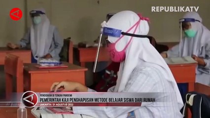 Pemerintah Kaji Penghapusan Metode Belajar dari Rumah