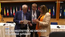 Az EU sokkal nehezebbé teszi az orosz állampolgárok számára az unió területére utazást